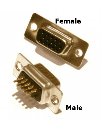 D-subminiature connectors image